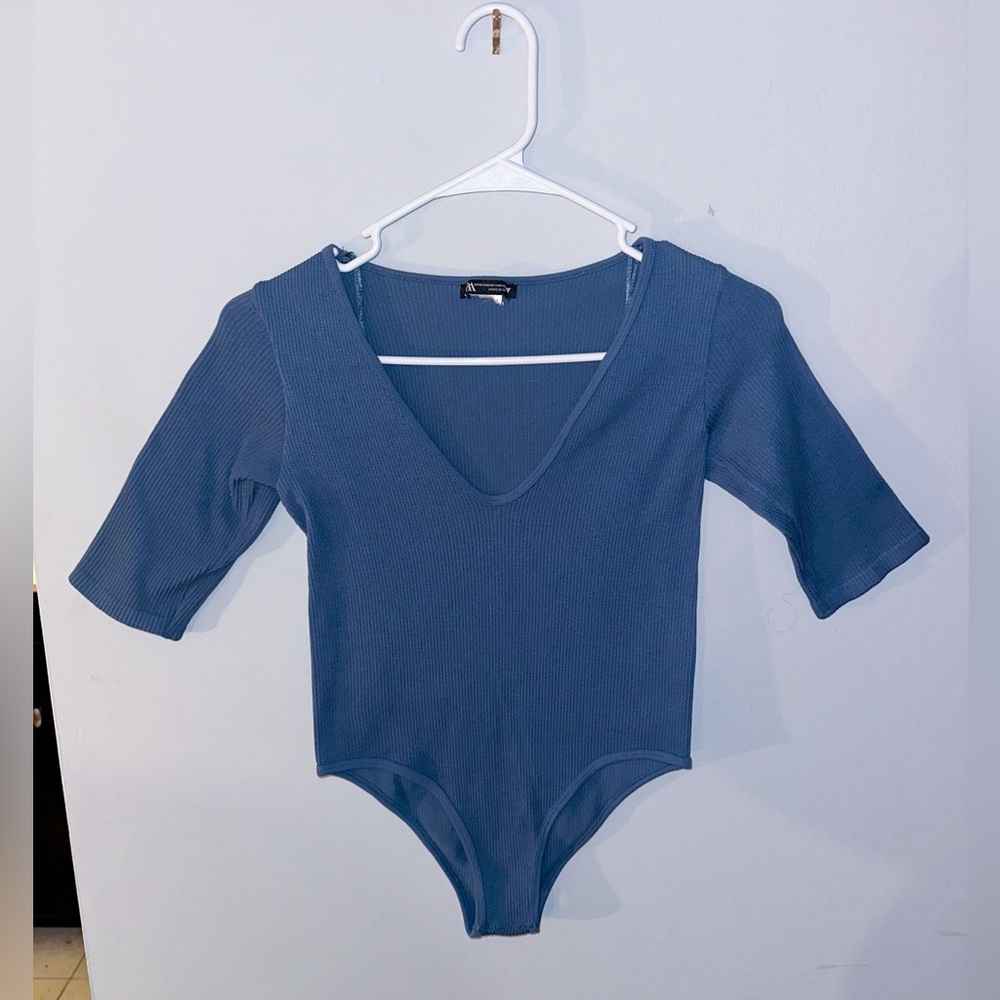 Zara ribbed bodysuit